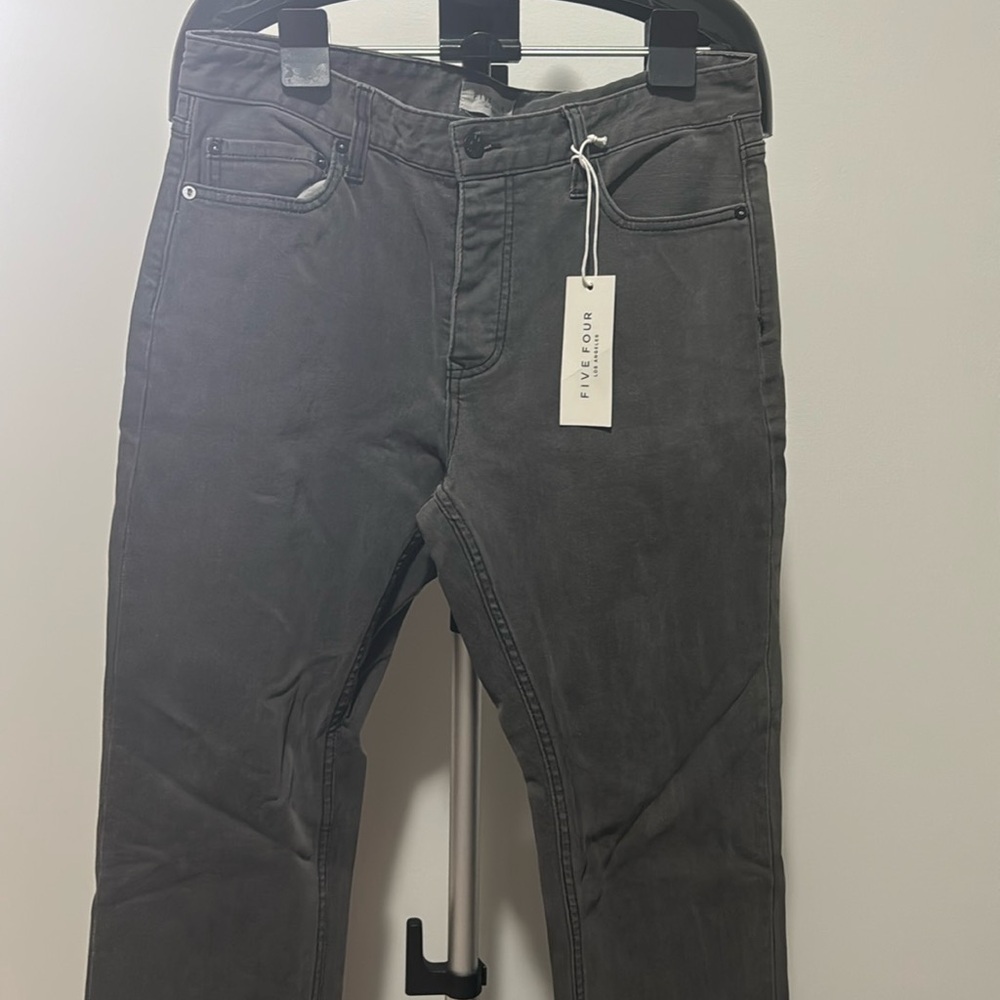 Never worn five four LA long grey denim pants